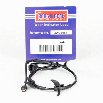 Warning Contact, brake pad wear