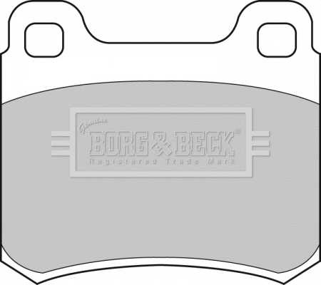 Brake Pad Set, disc brake (BBP1315)