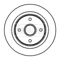 Brake Disc (BBD5862S)
