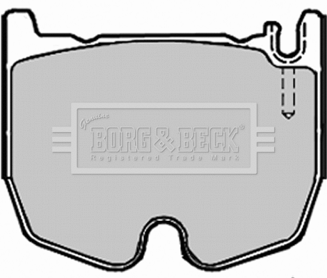 Brake Pad Set, disc brake (BBP1919)