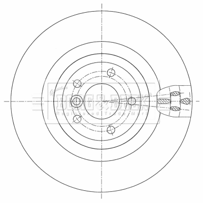 Brake Disc (BBD5437)