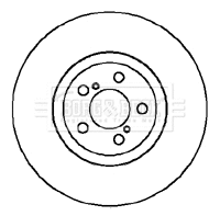 Brake Disc (BBD5875S)