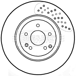 Brake Disc (BBD5804S)