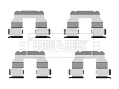 Accessory Kit, disc brake pad (BBK1421)