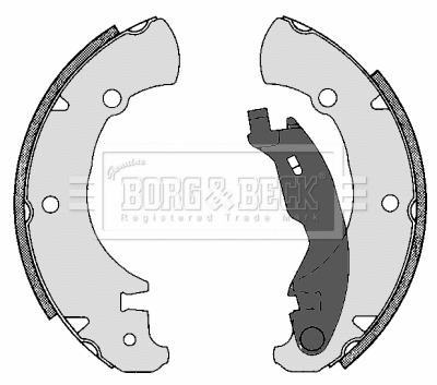 Brake Shoe Set (BBS6302)