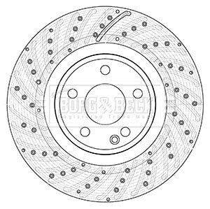 Brake Disc (BBD5355)