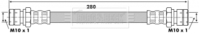 Brake Hose (BBH6257)