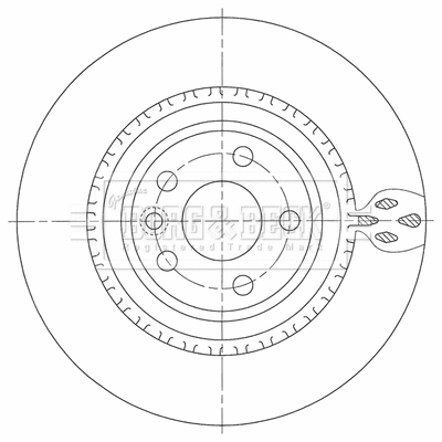 Brake Disc (BBD5471)