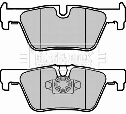 Brake Pad Set, disc brake (BBP2335)