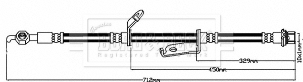 Brake Hose (BBH8315)