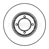 Brake Disc (BBD4853)