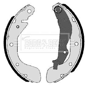 Brake Shoe Set (BBS6349)