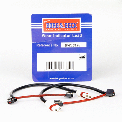 Warning Contact, brake pad wear