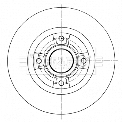 Brake Disc (BBD5965S)