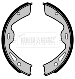 Brake Shoe Set, parking brake (BBS6474)