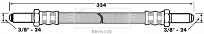 Brake Hose (BBH6168)