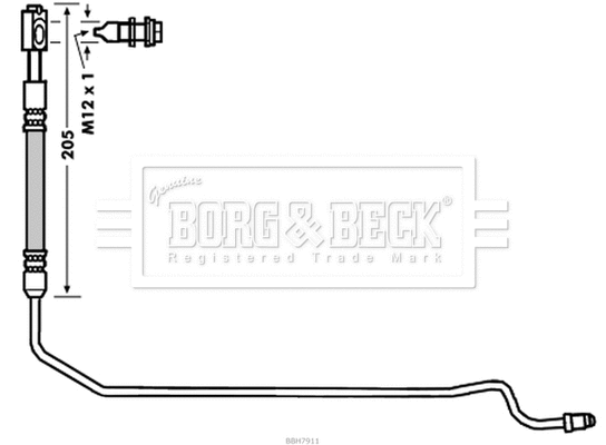 Brake Hose (BBH7911)