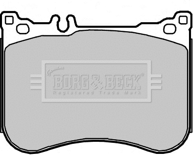 Brake Pad Set, disc brake (BBP2375)