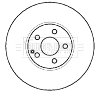 Brake Disc (BBD5765S)