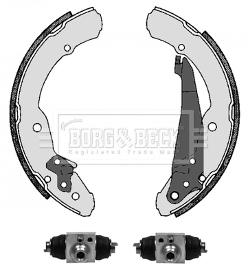 Brake Shoe Set (BBS1072K)