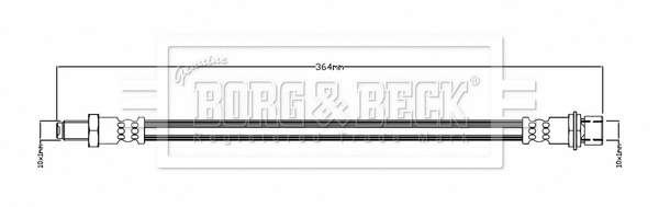 Brake Hose (BBH8225)