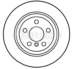 Brake Disc (BBD6040S)