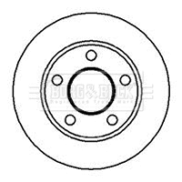 Brake Disc (BBD4125)