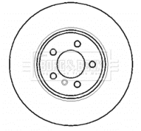 Brake Disc (BBD5768S)