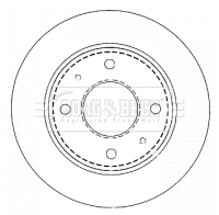 Brake Disc (BBD4478)