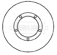 Brake Disc (BBD5850S)
