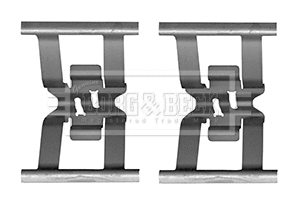 Accessory Kit, disc brake pad (BBK1602)