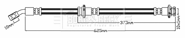 Brake Hose (BBH8727)