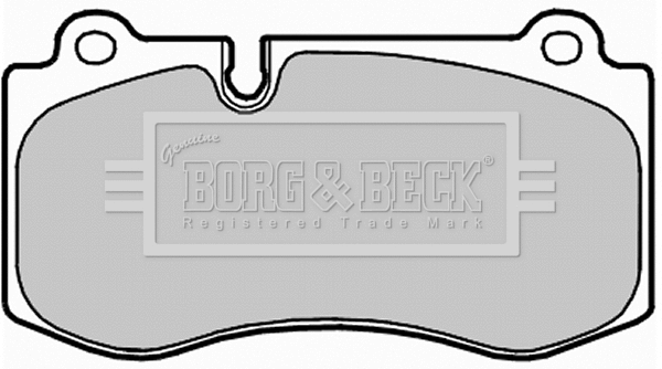 Brake Pad Set, disc brake (BBP2036)