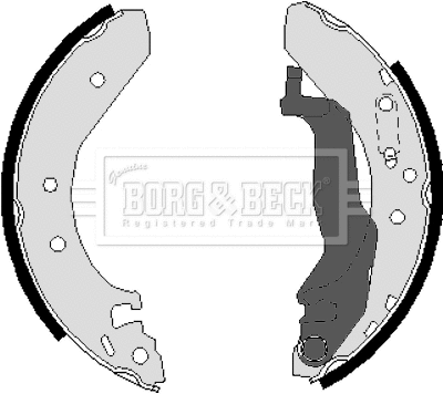 Brake Shoe Set (BBS6223)