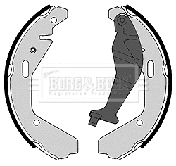 Brake Shoe Set (BBS6374)
