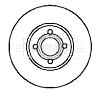 Brake Disc (BBD4973)