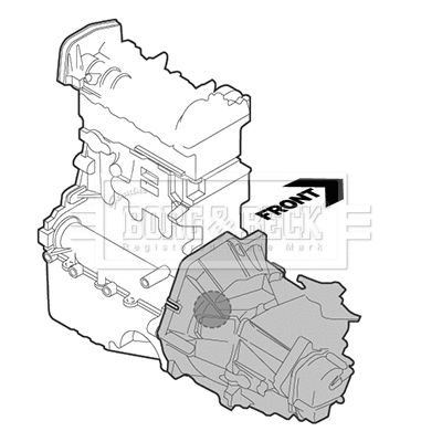 Mounting, engine
