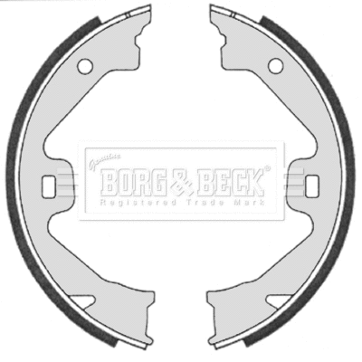 Brake Shoe Set, parking brake (BBS6331)