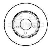 Brake Disc (BBD4017)