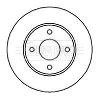 Brake Disc (BBD4868)