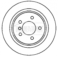 Brake Disc (BBD5716S)