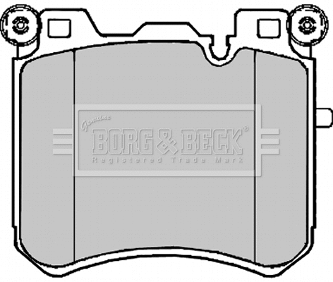Brake Pad Set, disc brake (BBP2223)