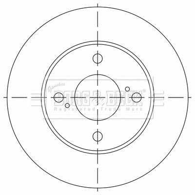 Brake Disc (BBD5542)