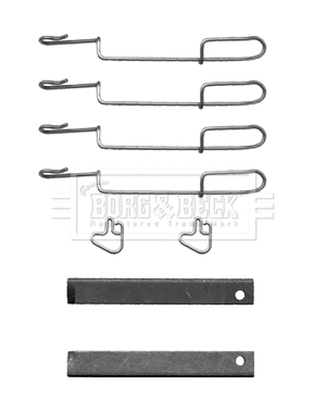 Accessory Kit, disc brake pad (BBK1427)