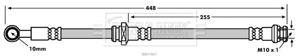 Brake Hose (BBH7867)
