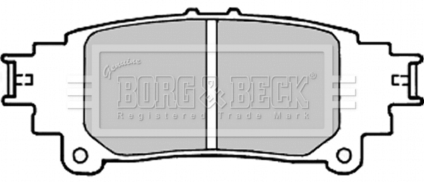 Brake Pad Set, disc brake (BBP2336)