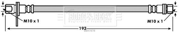 Brake Hose (BBH7878)
