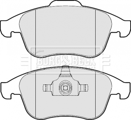 Brake Pad Set, disc brake (BBP2059)