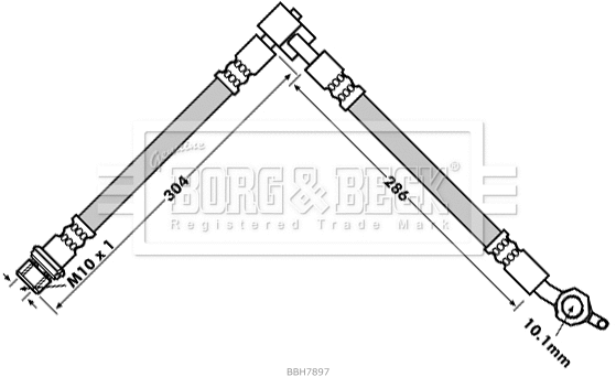 Brake Hose (BBH7897)