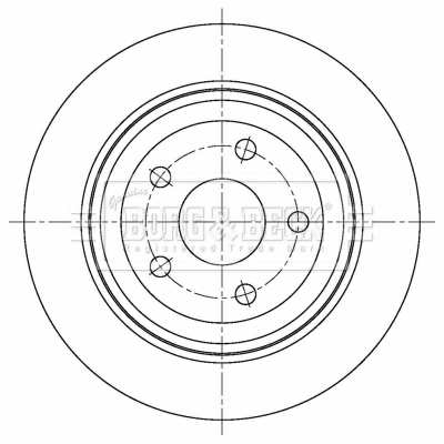 Brake Disc (BBD5406)